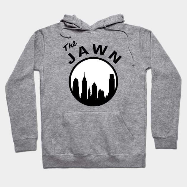 The Jawn - White/Black Hoodie by KFig21